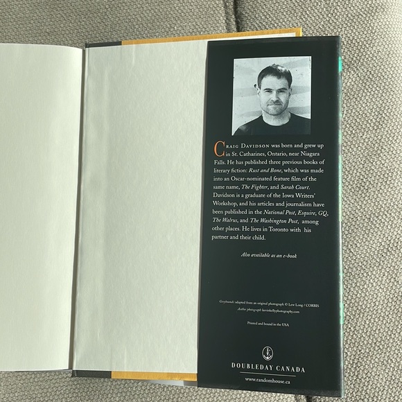 Cataract City - Craig Davidson. Novel. Hardcover. - Picture 6 of 8